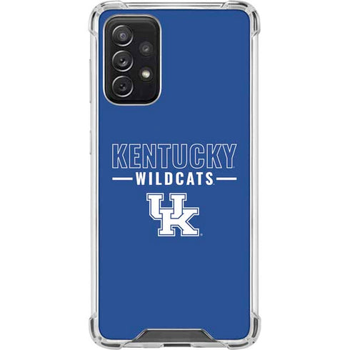 University of Kentucky Wildcats Galaxy A72 5G Clear Case